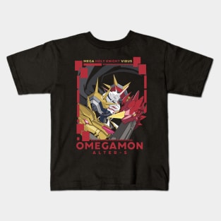 digimon omnimon alter s Kids T-Shirt